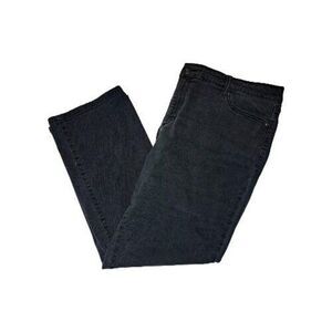 Saint John's Bay Women's Size 18 Black Jeans 38x30 Straight Leg